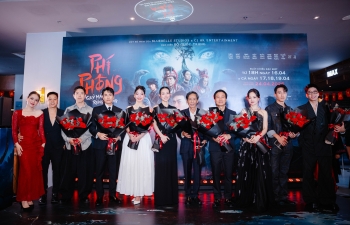 Đạo diễn Đỗ Quốc Trung ra mắt 'Phí Phông: Quỷ máu rừng thiêng' tại quê nhà Hà Nội