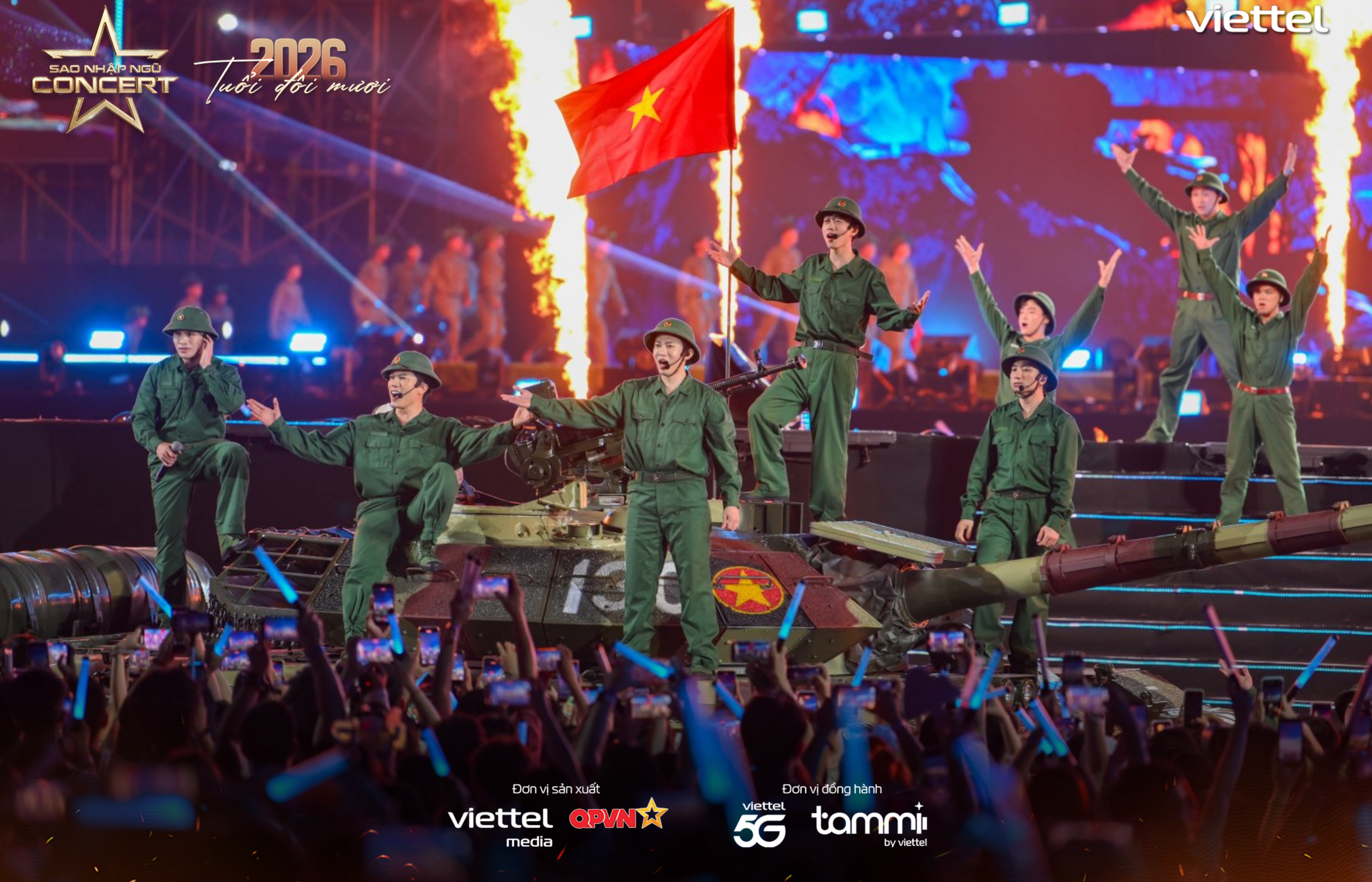 'Sao nhập ngũ Concert 2026': Khi âm nhạc là cầu nối giữa hai thế hệ