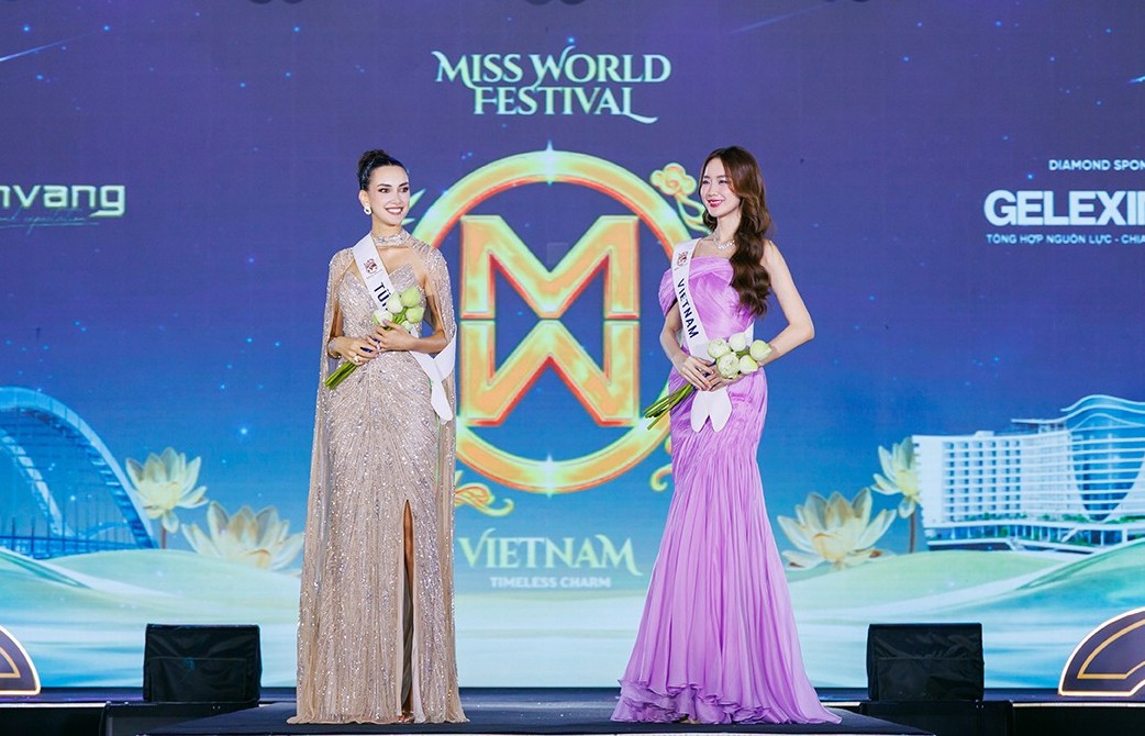 111 thí sinh 'Miss World 2026' nhận sash tại Hải Phòng