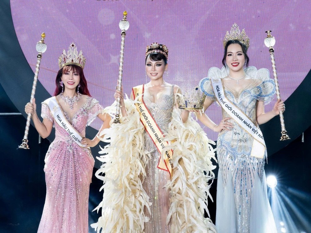 Lộ diện 3 cái tên xuất sắc đăng quang 'Hoa hậu thế giới doanh nhân Việt Nam 2026'