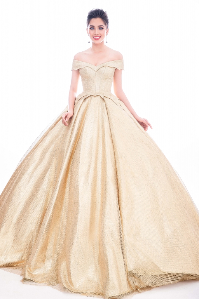 lo dien 4 chiec dam da hoi hoa hau tieu vy mang den miss world 2018