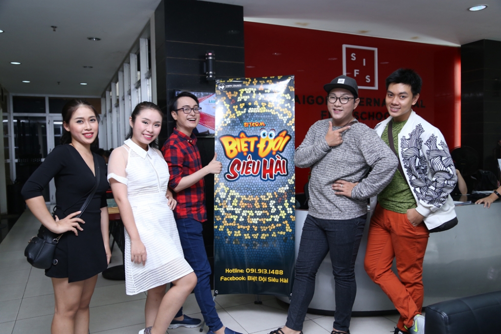 sitcom biet doi sieu hai nong tu vong casting