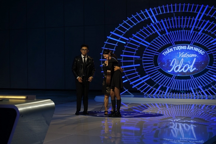 Mỹ Tâm ngại ngùng khi được thí sinh điển trai thả thính tại 'Vietnam Idol 2023'