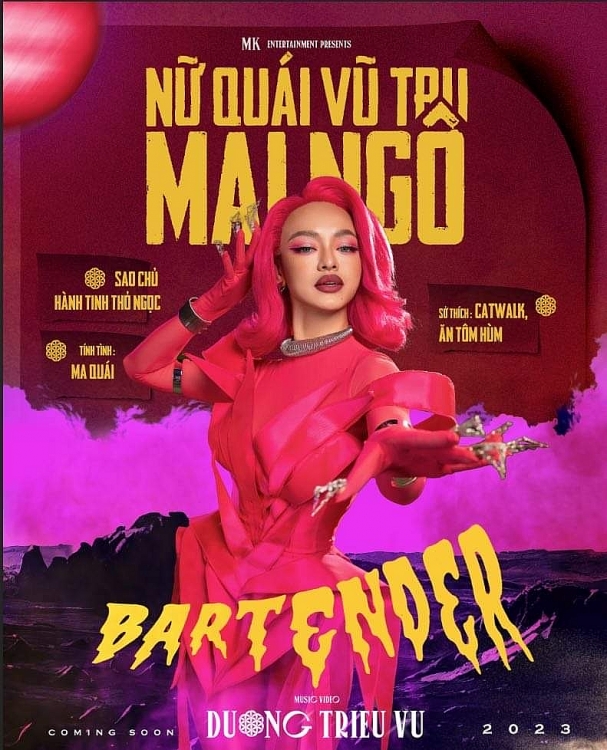 Dương Triệu Vũ chính thức tung trailer MV 'Bartender'