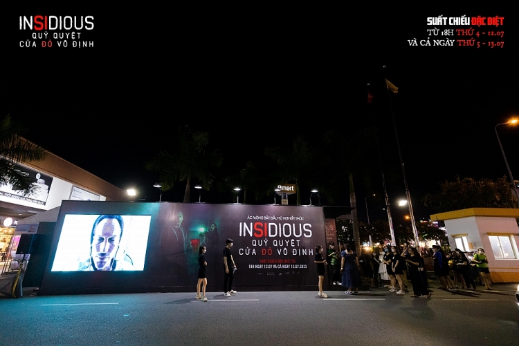 Quỷ dữ cõi vô định quậy tưng Sài Gòn, 'Insidious: The red door' giành top 1 phòng vé Bắc Mỹ