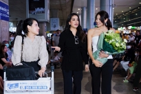 Trương Ngọc Ánh ra sân bay đón 'Miss Earth 2022' Mina Sue Choi đồng hành cùng 'Miss Earth Vietnam 2023'