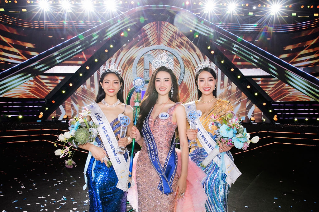 Huỳnh Trần Ý Nhi đăng quang 'Miss World VietNam 2023'