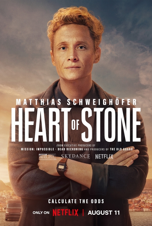 Netflix công bố poster nhân vật phim 'Heart of stone'