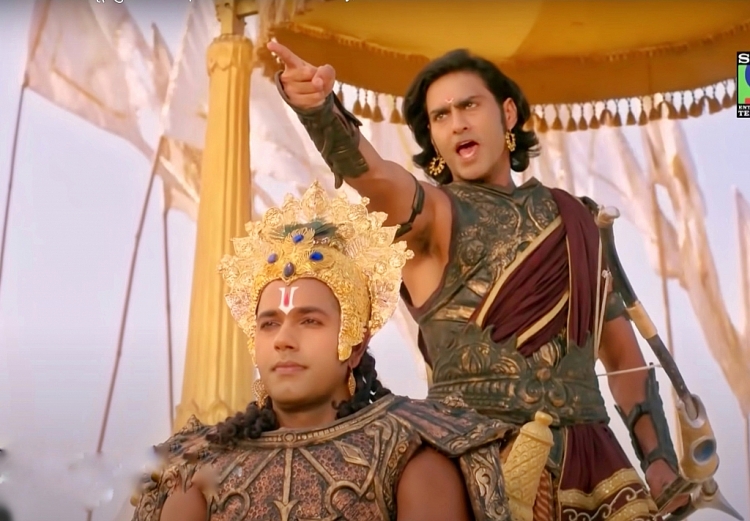 'Chiến binh mặt trời': Hoàng hậu Draupadi trên phim đã có con với chiến binh vĩ đại Karna ở ngoài đời
