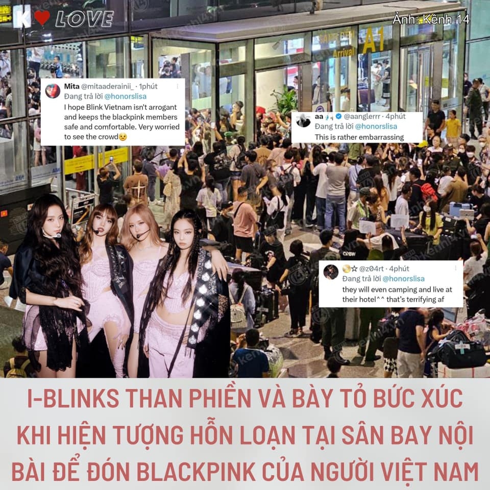 BlackPink liên tục mất sự riêng tư ở Hà Nội, hình ảnh fan Việt bị xấu đi?