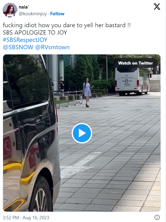 Fan Red Velvet yêu cầu SBS xin lỗi Joy