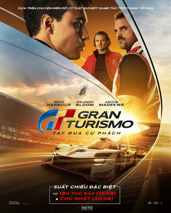 'Gran Turismo': Ngọn lửa tốc độ sẵn sàng 'đốt cháy' phòng vé thế giới