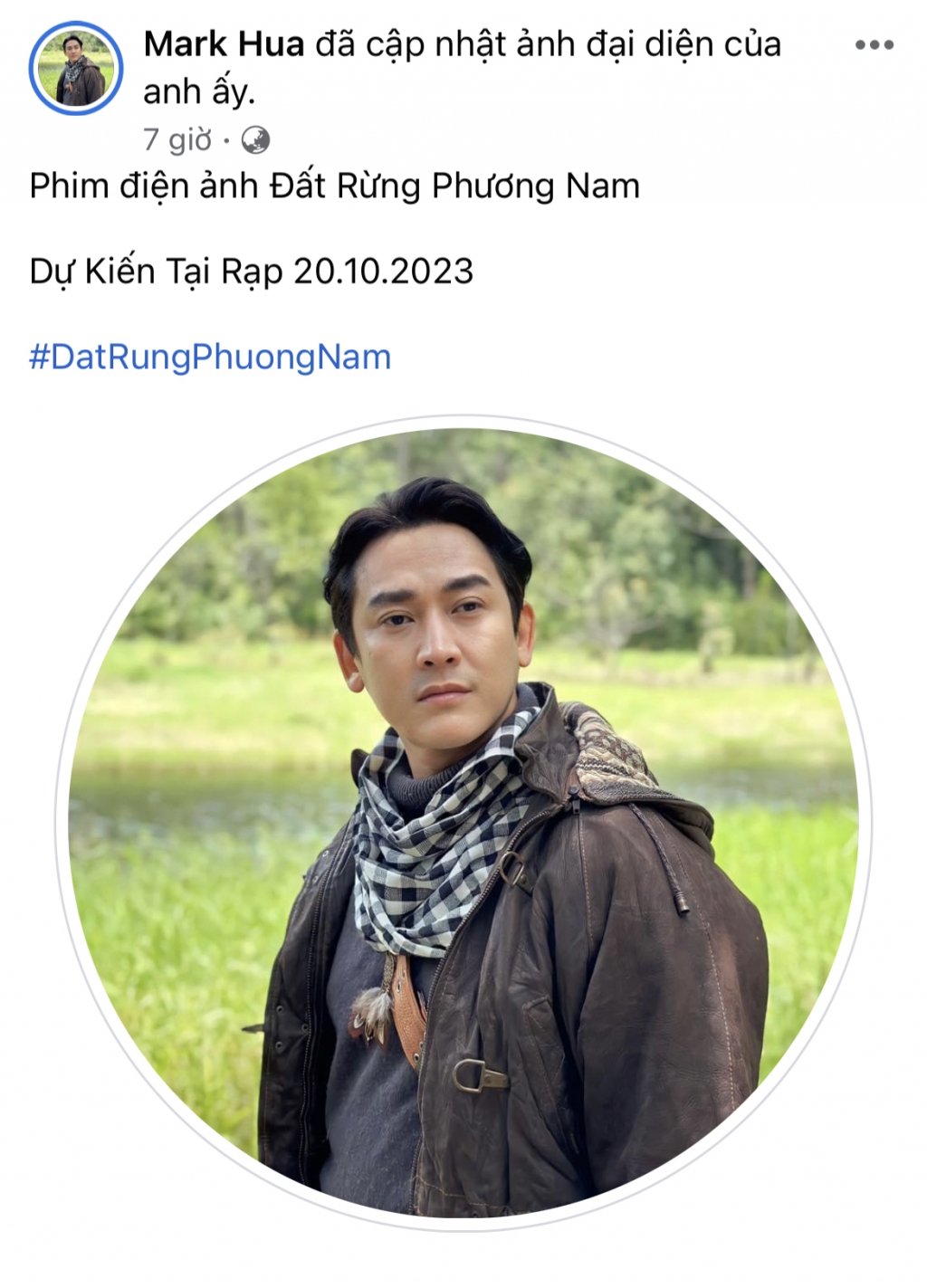 Dàn cast 'Đất rừng phương Nam' tạo trend khăn rằn Nam bộ