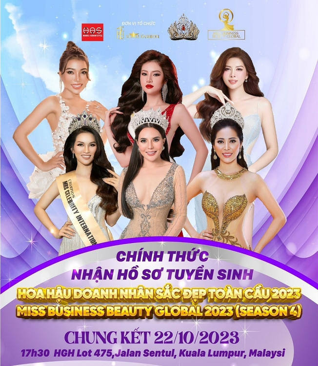 Ca sĩ Quang Hà làm giám khảo chung kết 'Hoa hậu doanh nhân sắc đẹp toàn cầu 2023'