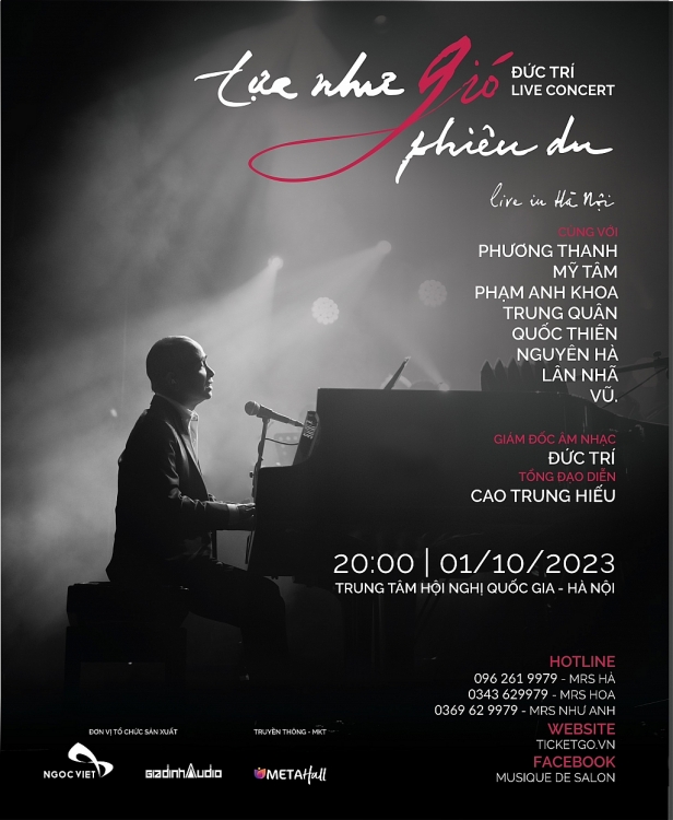 Live concert của Đức Trí 'sold out', chờ đợi gì với một đêm duy nhất tại Hà Nội?