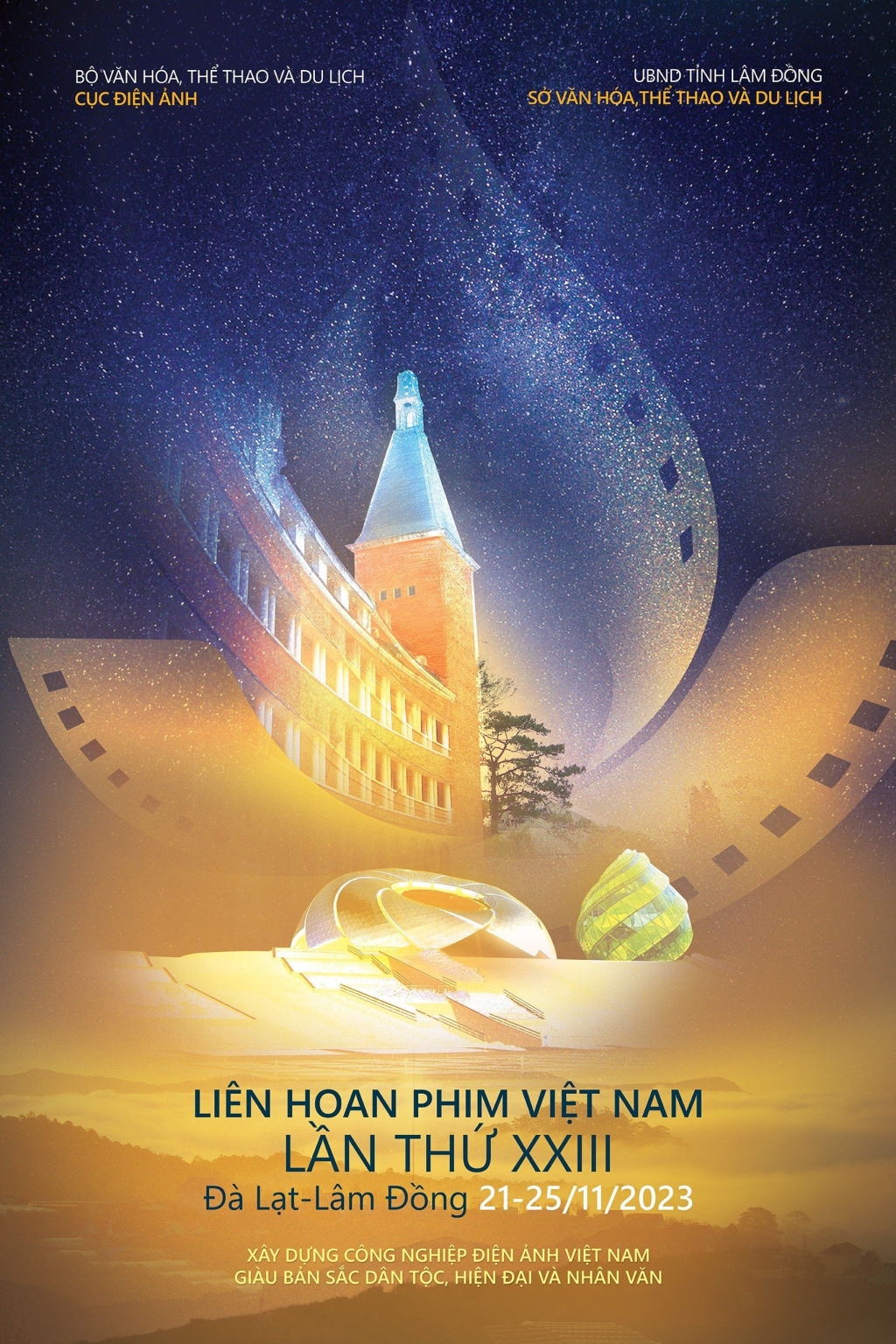 Đà Lạt đẹp 'huyền ảo' trong trailer Liên hoan phim Việt Nam lần thứ XXIII