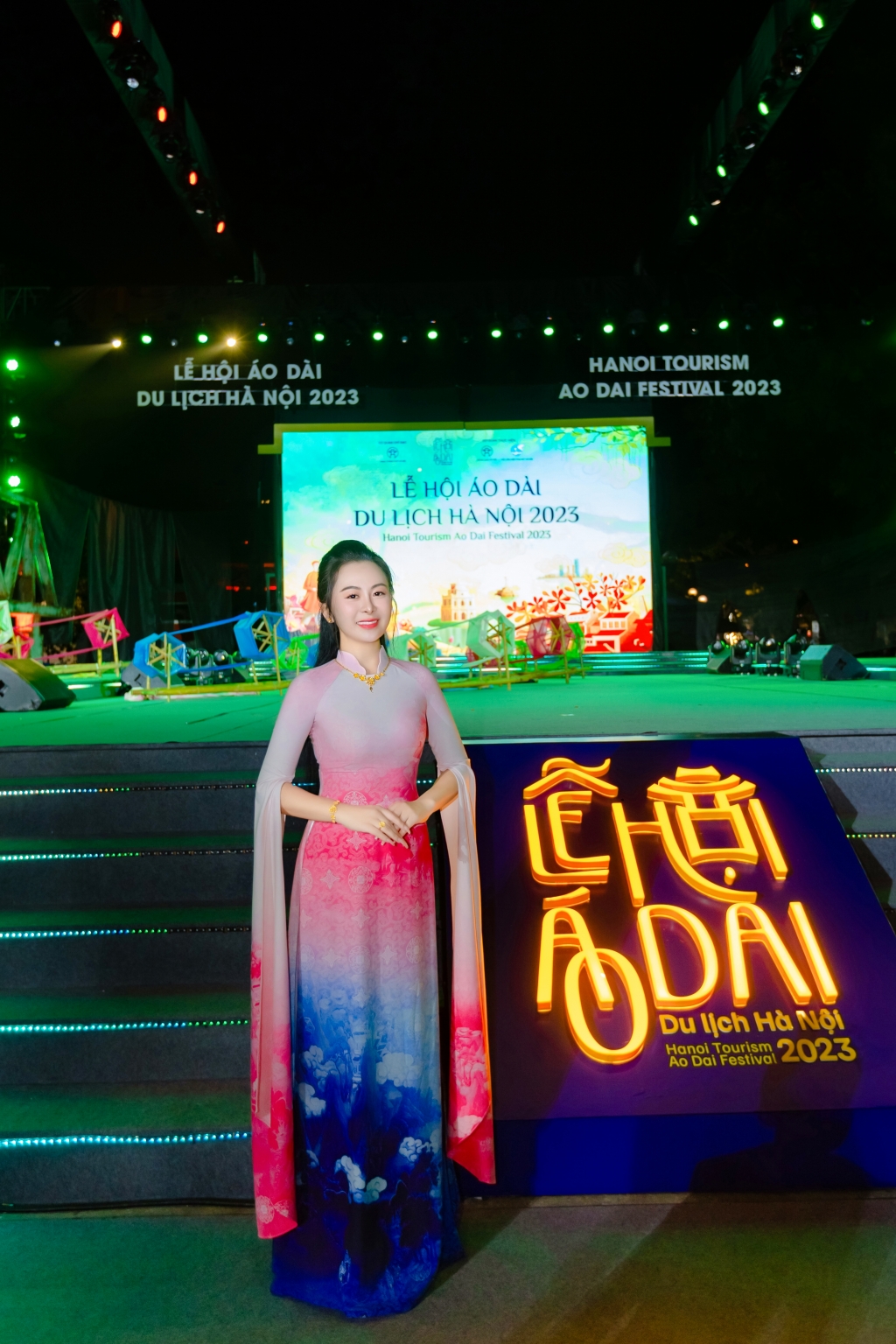 NTK Vũ Thảo Giang mang 'Minh châu Hà Thành' đến 'Lễ hội Áo dài & Du lịch Hà Nội 2023'