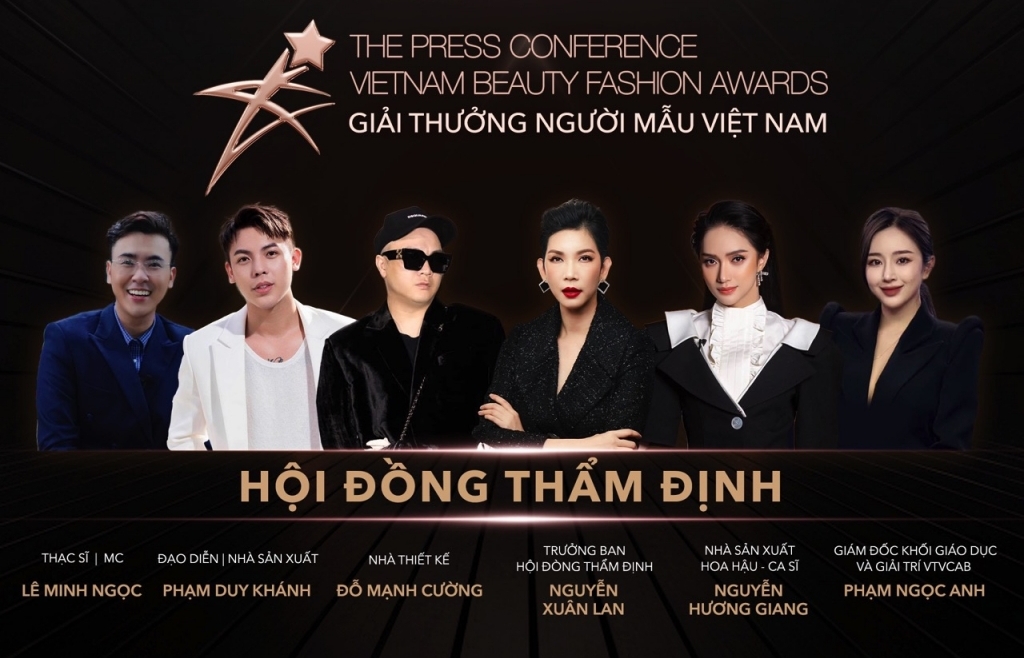 Người mẫu Xuân Lan, Hoa hậu Hương Giang làm thành viên Hội đồng thẩm định 'Vietnam Beauty Fashion Awards'