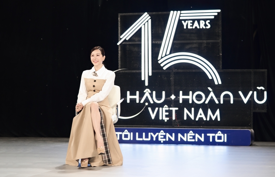 Hoa hậu Thu Hoài làm cố vấn, truyền cảm hứng cho thí sinh 'Hoa hậu hoàn vũ Việt Nam 2023'