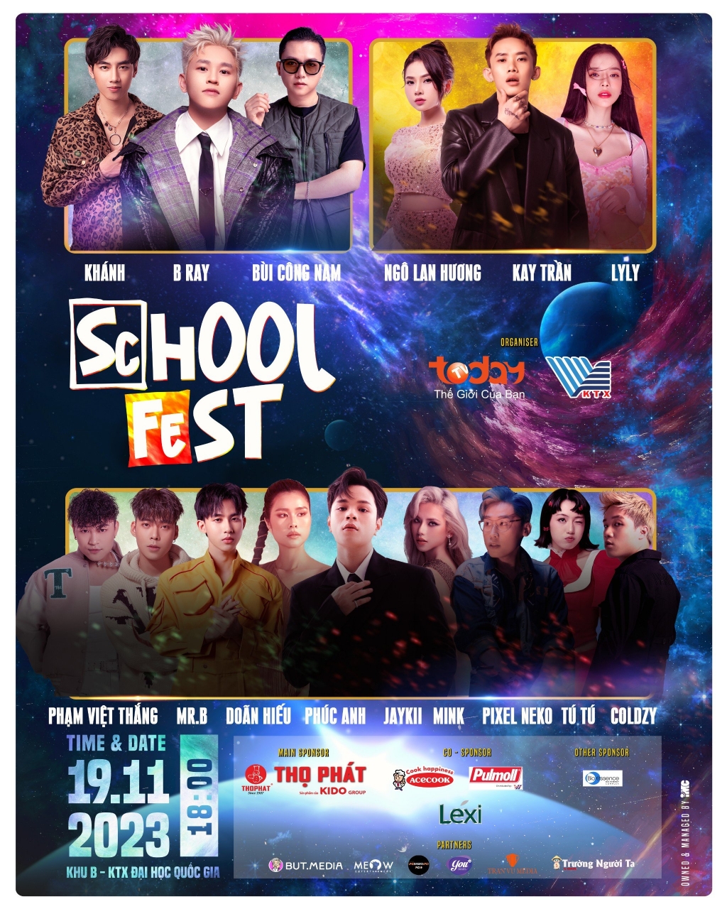 ‘Vũ trụ School Fest’ chính thức trở lại, không có đặc sắc nhất chỉ có đặc sắc hơn!