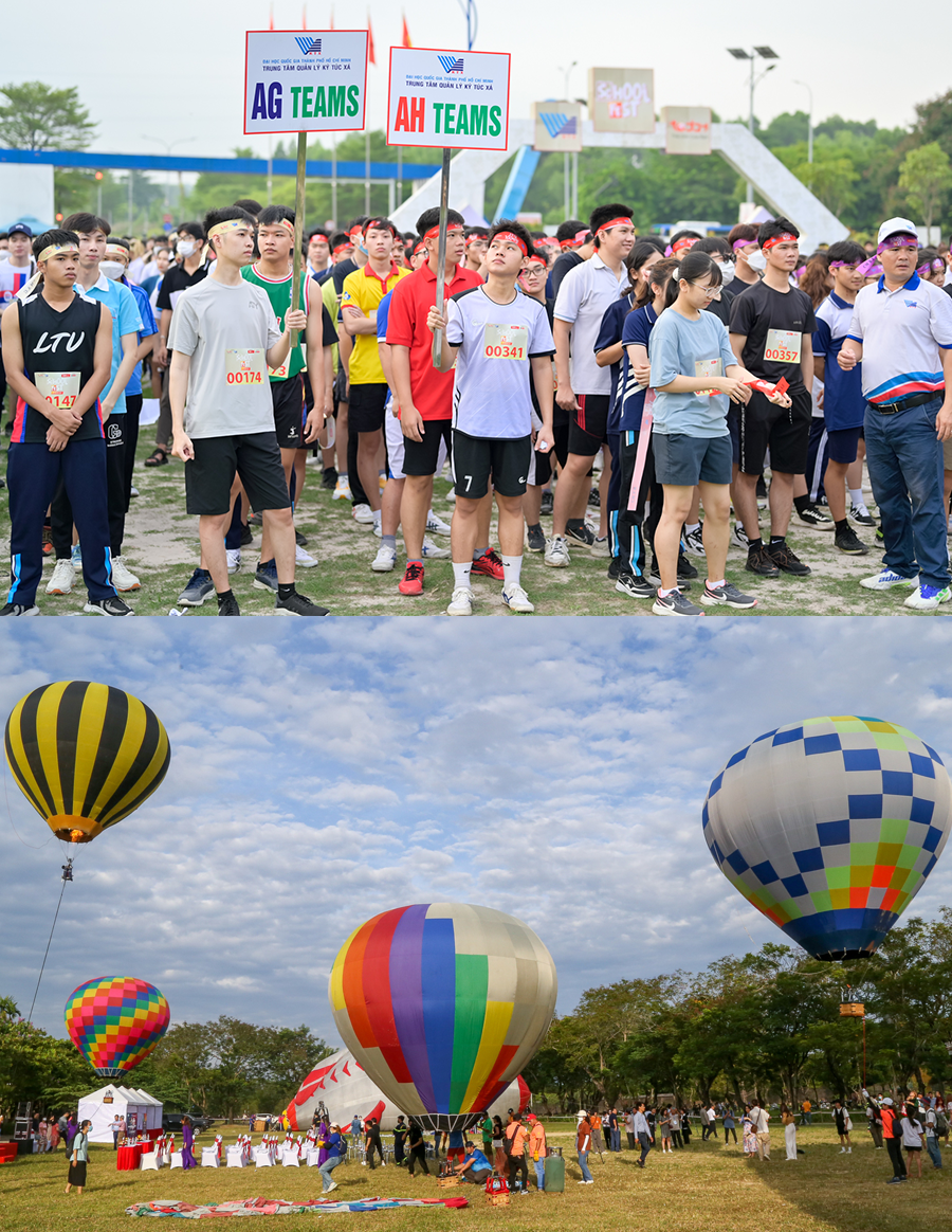 Nô nức mùa hội School Fest lần 4 với đa dạng hoạt động trải nghiệm từ giải chạy, khinh khí cầu đến team building