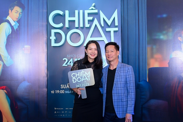 Dàn sao Việt đình đám tham dự thảm đỏ công chiếu bộ phim 'Chiếm đoạt'