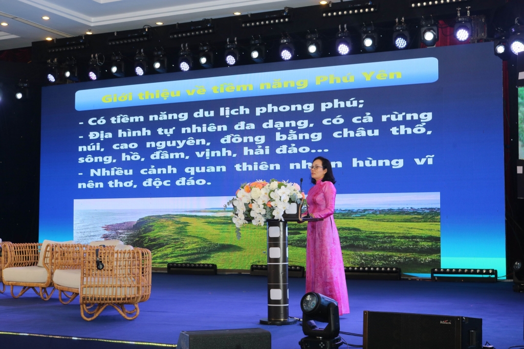 Bà Nguyễn Thị Hồng Thái – Giám đốc Sở Văn hóa, Thể thao và Du lịch tỉnh Phú Yên