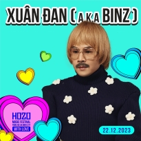 Lộ diện headliner thứ hai của 'Hò Dô 2023' là Xuân Đan (A.K.A Binz)
