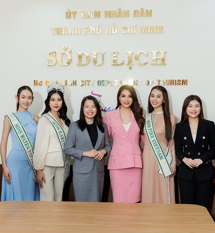 'Miss Earth 2023' đồng hành cùng Tuần lễ du lịch TP. Hồ Chí Minh lần thứ 3 năm 2023