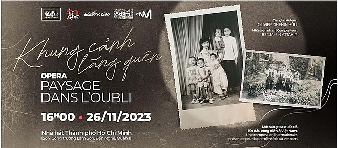 Viện Pháp tại Việt Nam trình diễn vở Opera 'Khung cảnh lãng quên' nhân kỷ niệm 50 năm quan hệ ngoại giao Pháp - Việt