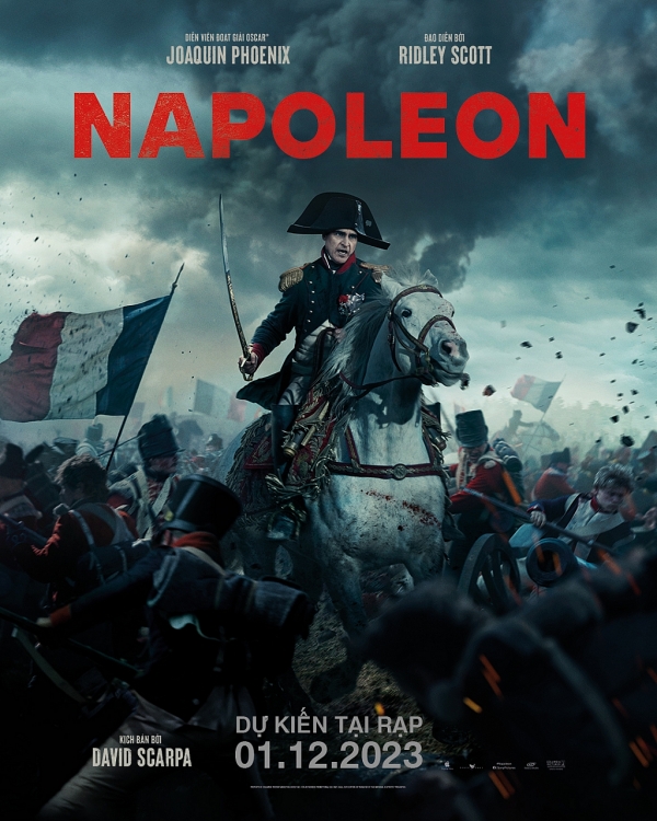 Phim sử thi 'Napoleon' tiết lộ con số đầu tư cực khủng cùng sự kết hợp thú vị của Joaquin Phoenix và Vanessa Kirby