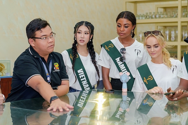 Hoa hậu Đỗ Lan Anh cùng thí sinh 'Miss Earth 2023' khám phá rừng ngập mặn Cần Giờ