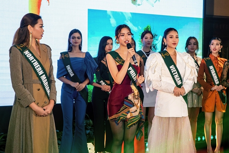 Thí sinh 'Miss Earth 2023' hoàn thành xuất sắc phần thi Best Eco Project và Tài năng