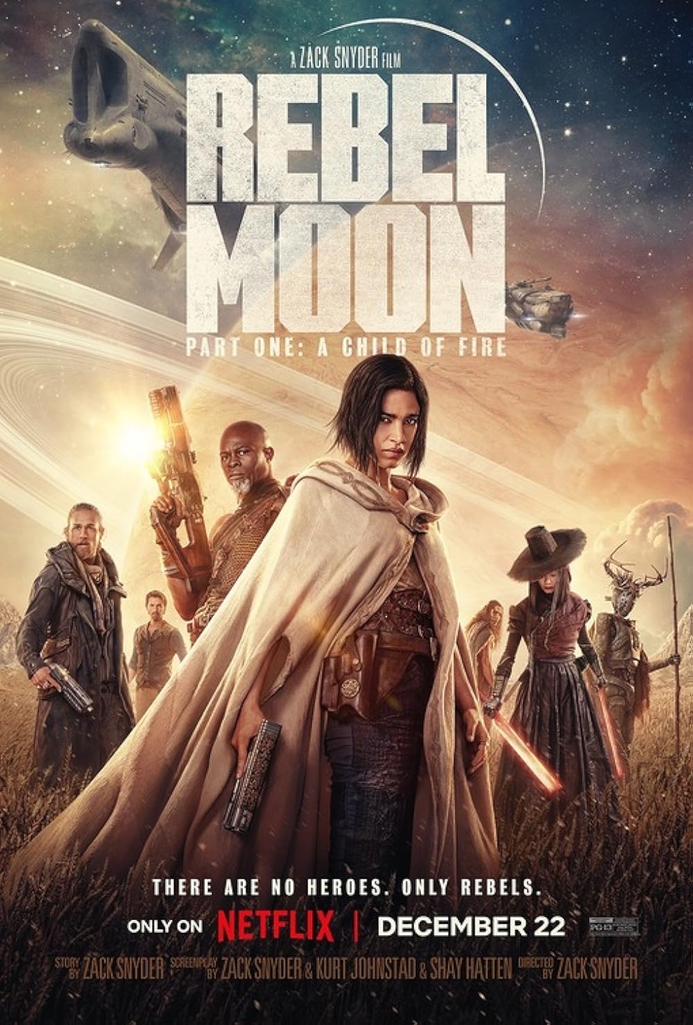 Phim mới 'Rebel Moon' của Zack Snyder nhận điểm Rotten Tomatoes siêu sốc