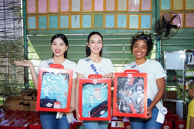 Dự án cộng đồng 'Tủ thuốc cho em' của các thí sinh 'Hoa hậu hoàn vũ Việt Nam - Miss Cosmo Vietnam 2023'