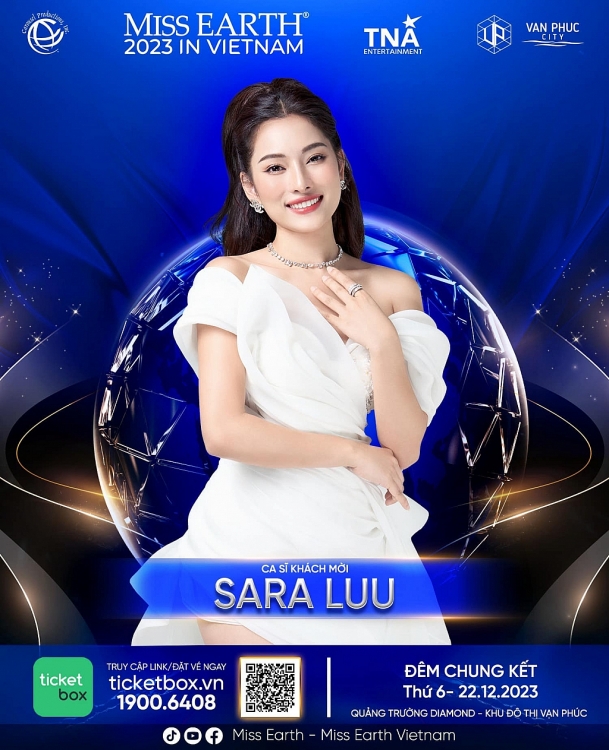 Mono, Shontelle, Jaykii, Sara Lưu và Johnny Dương sẽ trình diễn trong chung kết 'Miss Earth 2023'