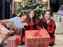 Bộ ảnh Giáng sinh ấm áp của gia đình Việt Hương - Hoài Phương cực dễ thương