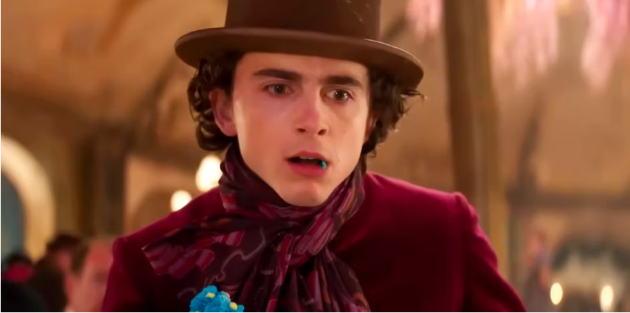 'Wonka' của Timothée Chalamet trở lại vị trí số 1 trên bảng xếp hạng phòng vé