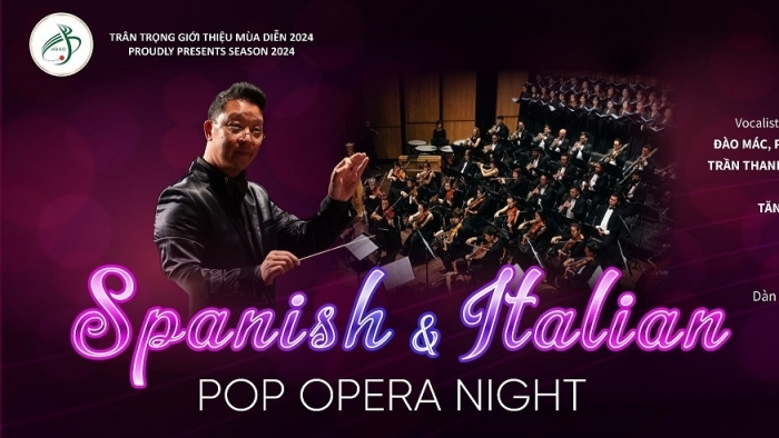 Nhạc trưởng Lê Phi Phi chỉ huy đêm hòa nhạc mừng năm mới giới thiệu thể loại Pop Opera