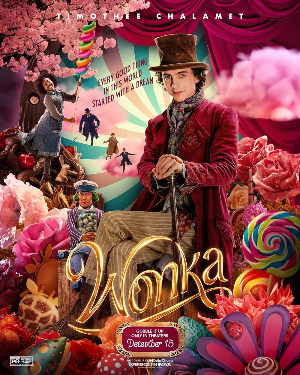 'Wonka' tiếp tục là 'bá chủ' phòng vé dịp năm mới