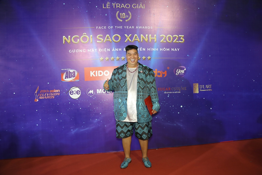 Bùng nổ thảm đỏ Ngôi Sao Xanh 2023 quy tụ dàn sao đình đám 2 miền Bắc   Nam cùng minh tinh Thái Lan Film Thanapat và Jam Rachata