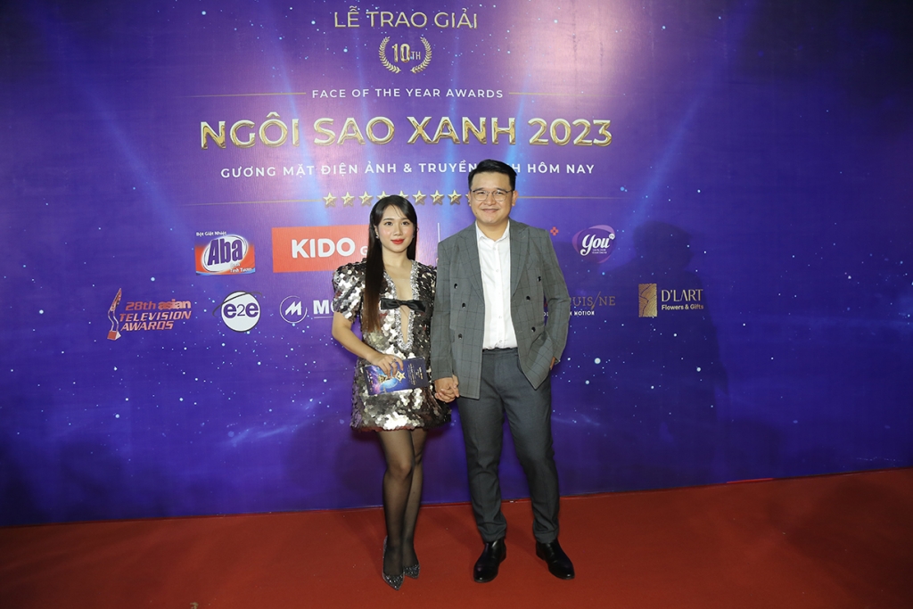 Bùng nổ thảm đỏ Ngôi Sao Xanh 2023 quy tụ dàn sao đình đám 2 miền Bắc - Nam cùng minh tinh Thái Lan Film Thanapat và Jam Rachata