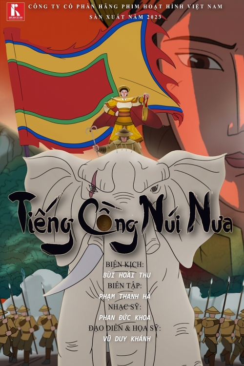 Hãng phim Hoạt hình Việt Nam ra mắt chùm phim 2023, nổi bật 3 phim lịch sử về vua Đinh, Bà Triệu và Đức Thánh Tản