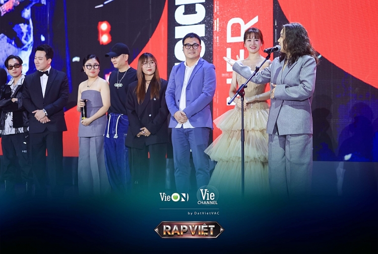 'Rap Việt' mùa 3 thắng giải TV Show của năm tại WeChoice Awards 2023