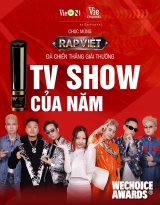 'Rap Việt' mùa 3 thắng giải TV Show của năm tại WeChoice Awards 2023