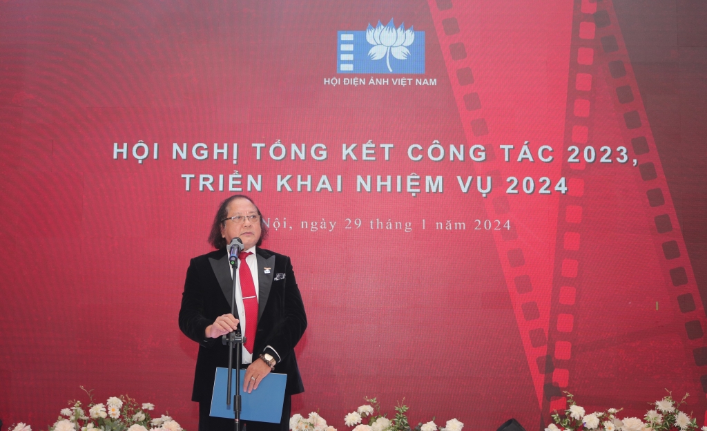 Hội Điện ảnh tổ chức Hội nghị tổng kết công tác 2023, triển khai nhiệm vụ 2024