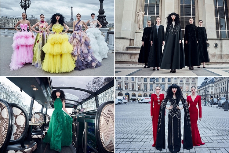 Jessica Minh Anh biến cả Paris thành… sàn diễn thời trang!
