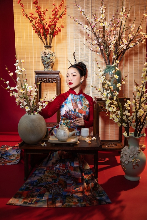 Diện áo dài đón Tết, ca sĩ Khánh Loan khoe giọng ngọt ngào với MV 'Xuân đẹp làm sao'