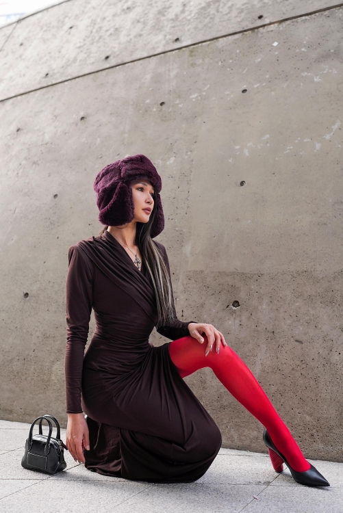 Diệp Linh Châu mang bản sắc Việt tới vị trí Front-row tại 'Tuần lễ thời trang Hàn Quốc'