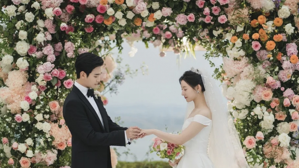 Cảnh đám cưới trong phim mới của Kim Soo Hyun lấy cảm hứng từ cặp đôi Hyun Bin - Son Ye Jin